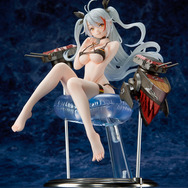 舌ペロな“小悪魔笑顔”にキュン!『アズレン』水着衣装の「プリンツ・オイゲン」フィギュア再販、予約受付中