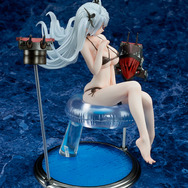 舌ペロな“小悪魔笑顔”にキュン!『アズレン』水着衣装の「プリンツ・オイゲン」フィギュア再販、予約受付中