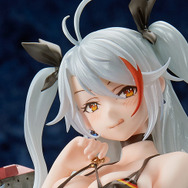 舌ペロな“小悪魔笑顔”にキュン!『アズレン』水着衣装の「プリンツ・オイゲン」フィギュア再販、予約受付中