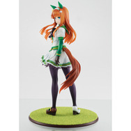 『ウマ娘』人気の「サイレンススズカ」フィギュアが抽選販売！「キリっとした顔」と「微笑み顔」の表情パーツ付き