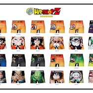 HIPSHOP×『ドラゴンボールZ』コラボ下着に「ベジータ」「ナッパ」ほか6デザインが新登場！店頭購入で限定ショッパーが貰える