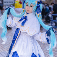 初音ミク（雪ミク）／Azu（@Azu30338293）、撮影：tama