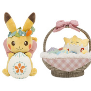 『ポケモン』の「イースター」グッズが、3月4日より発売!お花を付けてもらったピカチュウ、ニャオハたちが超キュート