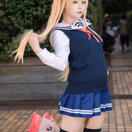 コスプレ】春といえば『冴えカノ 』！英梨々が金髪を風に靡かせ可愛く 