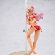 水着の紐が解けて焦るイリヤに、迫るクロエ！『プリズマ☆イリヤ』“魔力供給”フィギュア、3月8日21時の予約受付終了が迫る