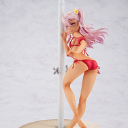 水着の紐が解けて焦るイリヤに、迫るクロエ！『プリズマ☆イリヤ』“魔力供給”フィギュア、3月8日21時の予約受付終了が迫る