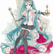 王冠をかぶったゴージャスな「初音ミク」フィギュアが、3月9日11時から予約開始！公式絵も手掛けるiXima先生のイラストを立体化