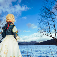 ヴァイオレット『ヴァイオレット・エヴァーガーデン』／猫田あしゅ（@Nekota_Ashu）、撮影：乃木章