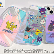 『ポケモン』ピカチュウやゲンガーが描かれたゆめかわいいiPhoneケースが予約開始！本体はクリアケース、機種の色によって異なる表情に