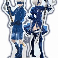 ローソンがTVアニメ「NieR:Automata Ver1.1a」とのコラボキャンペーンを3月21日から開始！“ローソン柄”衣装の2B、9Sが公開