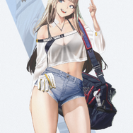 『NIKKE』ラフなホットパンツ姿で魅せる“新たな背中”!そのくびれも見逃せない「センチ」新コスチュームを観る