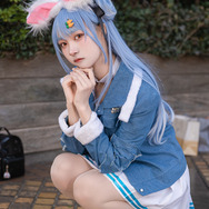 兎田ぺこら「ホロライブ」／Bisu（@bisu_15_）、撮影：tama