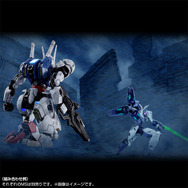 『水星の魔女』新作ガンプラ「HG 1/144 ガンダムエアリアル パーメットスコア・シックス」登場!青く輝く姿を立体化、ロゴ入りの専用台座も付属