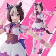 『ウマ娘』「スペシャルウィーク」の可動フィギュアが発売!豊富な表情パーツで迫力のレースから、「コメくいてー」なライブシーンまで徹底再現