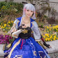 神里綾華『原神』／にゃろ（@nyaro0）、撮影：tama