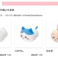 ハズレなしの「ちいかわ」オンラインくじが発売開始！“もちふわ