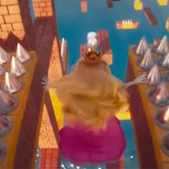 映画『スーパーマリオ』最新映像で「ピーチ姫」のアクションが紹介！難関コースをノンストップで駆け抜けるお姫様
