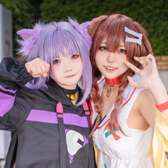 戌神ころね・猫又おかゆ「ホロライブ」／めむ（@memumemu_Ux_oU）・胡桃沢あすな（@asuna_cos）、撮影：tama