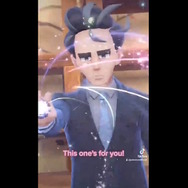 特別映像のアオキのテラスタルシーン。※画像は『ポケモン』海外公式Twitterから引用。