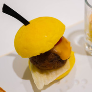 ケチャップたっぷり チーズスライダー