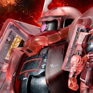 シャアザク　クリア　ポスター ジャンボカードダス/フラットガシャポン】機動戦士Gundam