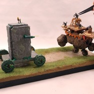 ジオラマ動画投稿者が『ゼルダの伝説 ティアキン』トレイラーの一場面を見事再現！胸躍る巨大兵器の激突がかわいらしくミニチュア化