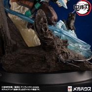 お値段約16万円の「鬼滅の刃」スタチューが、圧巻のクオリティ!炭治郎&禰豆子による”水の呼吸+生生流転”を、魂込めて再現