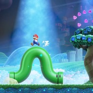 “ガンギマリオ”がトレンド入り？新作2D『スーパーマリオ』はワンダーフラワーに触れると、ステージやマリオの見え方が変わる