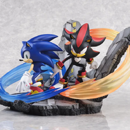 『ソニックアドベンチャー2』パッケージイラストを立体化！専用ARアプリを使うと、迫力の追加演出