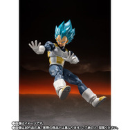 「ドラゴンボール超 ブロリー」より「ベジータ」がS.H.Figuarts 15周年記念仕様で再登場！スーパーサイヤ人ゴッドを再現可能な交換パーツが付属