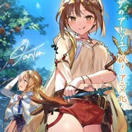 たん旦氏による「ライザ」と「クラウディア」※画像はアニメ『ライザのアトリエ』公式Twitterより引用。