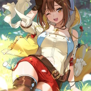 Rosuuri氏による「ライザ」※画像はアニメ『ライザのアトリエ』公式Twitterより引用。