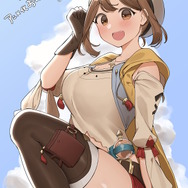 まほなの課氏による「ライザ」※画像はアニメ『ライザのアトリエ』公式Twitterより引用。