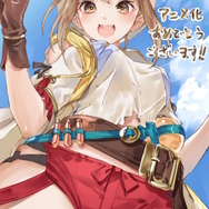 岸田メル氏による「ライザ」※画像はアニメ『ライザのアトリエ』公式Twitterより引用。