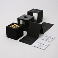 お値段30万の「工芸ルービックキューブ」が煌びやか！合金配合率により、輝きが異なる6種の金箔を使用ープレバン限定で販売