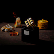 お値段30万の「工芸ルービックキューブ」が煌びやか！合金配合率により、輝きが異なる6種の金箔を使用ープレバン限定で販売