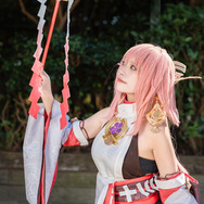 八重神子『原神』／海月うに（@_kurage_uni）