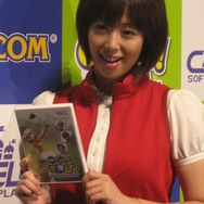 【CAPCOM Wii&DS新作タイトル発表会】井上和香さん囲み取材