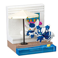 潮風かおる街並みに、「ピカチュウ&キャモメ」「エーフィ」たちが映える！全6種類の『ポケモン』フィギュアがどれも癒し