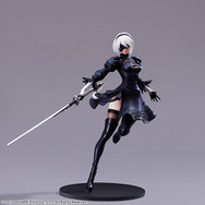 黒の衣装にチラッと見える美しい太もも!『ニーア オートマタ』より「2B(ヨルハ二号B型)」ゴーグルON/OFF、2つのフィギュアが手に取りやすい価格に