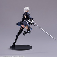 黒の衣装にチラッと見える美しい太もも!『ニーア オートマタ』より「2B(ヨルハ二号B型)」ゴーグルON/OFF、2つのフィギュアが手に取りやすい価格に