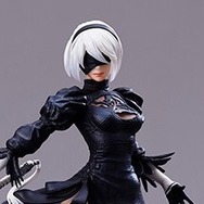 黒の衣装にチラッと見える美しい太もも!『ニーア オートマタ』より「2B(ヨルハ二号B型)」ゴーグルON/OFF、2つのフィギュアが手に取りやすい価格に