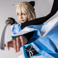 沖田総司『Fate/Grand Order』／ゆう（Twitter：@yu_know_what）、撮影：乃木章【SONY】