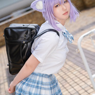 猫又おかゆ「ホロライブ」／ねお（@Luxaky920）