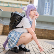 猫又おかゆ「ホロライブ」／ねお（@Luxaky920）