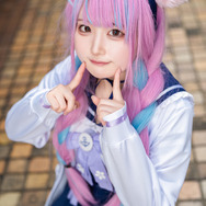 湊あくあ「ホロライブ」／みら（@tehslu__cos_xxx）