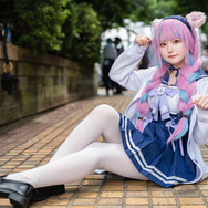 湊あくあ「ホロライブ」／みら（@tehslu__cos_xxx）