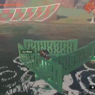 『ゼルダの伝説 ティアキン』で“冷凍ケモノ肉”を使った俊足ビークルが開発される―地面を殴りつけて操縦