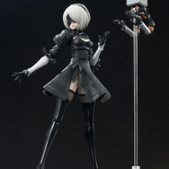 TVアニメ「ニーア オートマタ Ver1.1a」より、「2B」が可動フィギュアに!太ももがチラ見えするハイキックなど躍動感あるポージングを実現