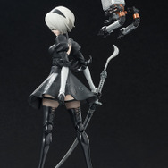 TVアニメ「ニーア オートマタ Ver1.1a」より、「2B」が可動フィギュアに!太ももがチラ見えするハイキックなど躍動感あるポージングを実現